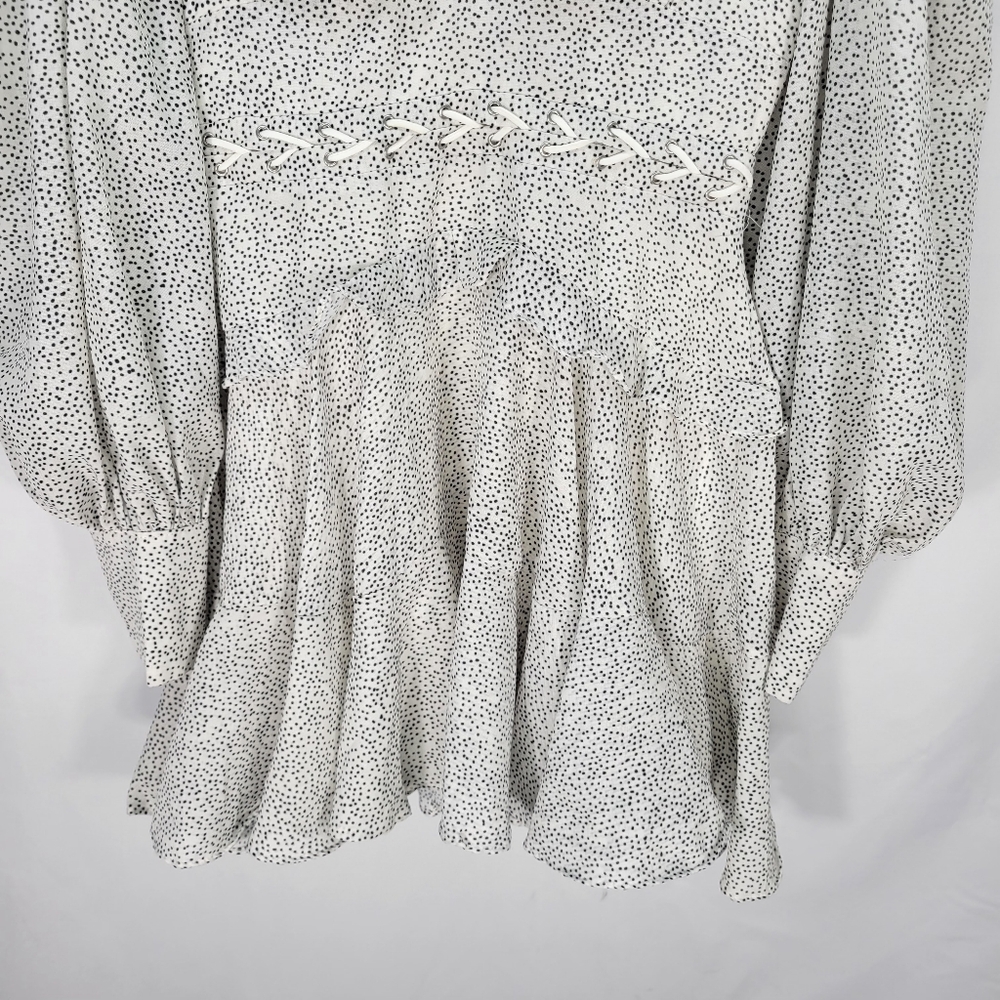 Beulah Ruffled Mini Dress Size Medium - Picture 7 of 14
